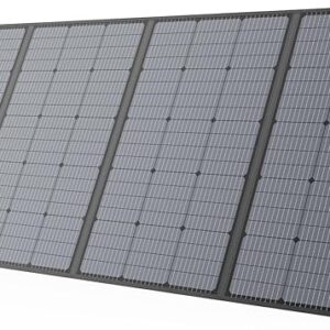 400W Portable Solar Panel, Foldable Solar Panel Kit Complete with Adjustable Kickstand